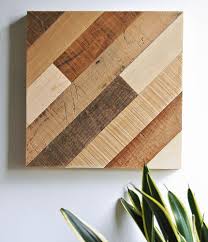 Diagonal Pattern Wall Art Reclaimed Wood Wall Art Wood Art Wood Art Panels