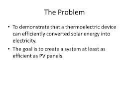 Peltier Solar Concentrator By: Michael Forrest Kyle Fifield Evan White.