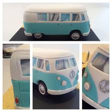 Kombi Van Cake By Https M Facebook Com Profile Php Id 253457001361590 Ref Bookmark Camper Cakes Bus Cake Hippie Cake