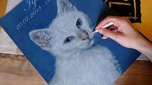Find & download free graphic resources for white cat. Colored Pencil Drawing White Cat Speed Draw Josymovies Youtube