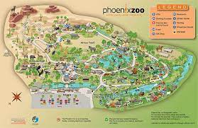 Phoenix Zoo Zoo Map Zoo Project Zoo