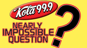 Challenge them to a trivia party! Nearly Impossible Question Kola Fm