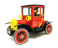 Vintage Made In Japan Grandpa S Classic Car Battery Operated Tin Toy Excellent Ebay