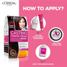/ spend $20 get a $5 gift card on select beauty care items. Buy Loreal Paris Casting Creme Gloss 500 Medium Brown 87 5 Gm 72 Ml Online At Best Price Bigbasket