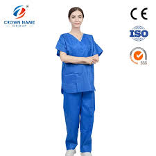 Sms Scrub Suits Crown Name
