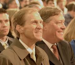 Mike Ford and Foundation Chairman Jack Ford enjoying the c…