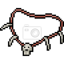 Pixoo is the 4th generation divoom pixel art product. Vector Pixel Art Necklace Leinwandbilder Bilder Weise Schmuck Primitive Myloview De