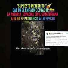 We did not find results for: Real O Cierto Meteorito En Nuestro Balzar Mi Tierra Facebook