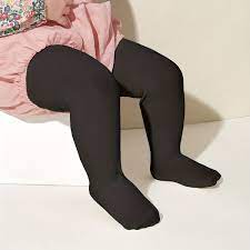 Baby Black Stockings Summer Toddler Big Fart Feet Bottoming - Temu