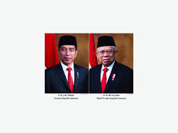 Dengan hormat, sehubungan dengan pelantikan presiden dan wakil presiden ri periode 2019 s.d. Foto Resmi Presiden Dan Wapres Ri 2019 2024 Jogloabang