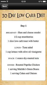 30 Day Low Carb Diet Meal Plan On The App Store 30 Day Low Carb Diet Low Carb Diet Meal Plan Diet Meal Plans