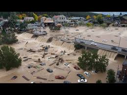 Historic flooding in Pagosa Springs ...