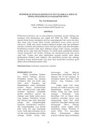 Beberapa perlombaan karya tulis akan melihat contoh abstrak dari setiap proposal penelitian. Pdf Pendidikan Jasmani Kesehatan Dan Olahraga Sebagai Media Pengembangan Karakter Siswa