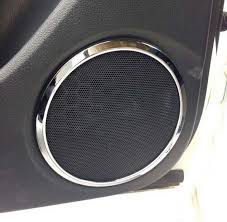 For Nissan Qashqai J11 2014 2015 Door Speaker Box Plated Ring Panel Trim Decoration Car Styling Sticker Auto Accessories Car Accessories Nissan Qashqai Nissan
