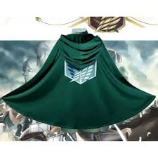 Green 100% brand new and high quality! Anime Shingeki No Kyojin Cloak Attack On Titan Cosplay Shopee Philippines