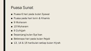 Puasa senin kamis tanpa sahur boleh. Puasa Video 8 Puasa Sunat Youtube