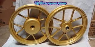 Kali ini kita akan membahas cara membuat warna emas dan silver dengan menggunakan pasilitas fountain fill. Velg Racing Vario Scoopy Beat Genio Venom Calisto Warna Gold Shopee Indonesia
