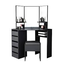 Tyzd 881 1 antique wooden dressing table designs with dressing mirror buy wooden dressing table with mirror and stool modern dressing table with. Top Rated Mdf Black Mirror Drawer Makeup Vanity Table Dressing Table With Stool Buy Vanity Table Makeup Vanity Dressing Table Product On Alibaba Com