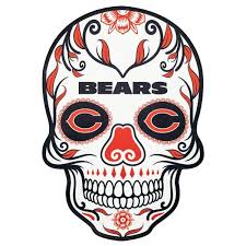 The chicago bears are a professional american football team based in chicago.the bears compete in the national football league (nfl) as a member club of the league's national football conference (nfc) north division. Applied Icon Nfl Chicago Bears Outdoor Skull Graphic Small Nfos0601 The Home Depot