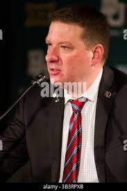 Texas Tech coach Chris Beard talks to referee Bert Smith about a call  during the second half of the team's NCAA college basketball game against  Iowa State, Wednesday, Jan. 16, 2019, in