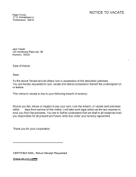 Notice To Vacate Ez Landlord Forms Being A Landlord Letter Templates Rental Agreement Templates