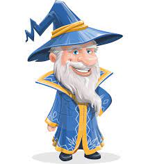 Wizard With A Hat Cartoon Vector Character Aka Waldo Graphicmama Cartoons Vector Animated Characters Cartoon