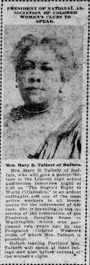 Portland, Oregon Black Women's Clubs React to Visit of National Leader by  Morgan Williams