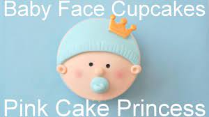 How To Make Baby Shower Cupcakes Royal Baby Face Cupcakes Baby Shower Cupcakes Baby Shower Cupcakes For Boy Shower Cupcakes