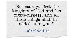 Understanding The Deep Meaning Of Matthew 6:33 - Letterpile