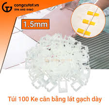 Túi 100 Ke cân bằng lát gạch loại dày đường ron 1.5mm