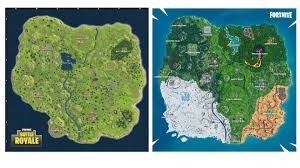 Tilted towers quickly became a very popular landing spot due to its position close to the center of the map and the. Fortnite Map Comparison Season 1 And 9 I Don T Think We Realise How Much It S Changed Fortnitebr