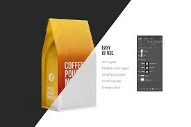 Coffee Pouch Mockup 3 In 1 Pack Mockup Packaging Mockup Branding Mockups