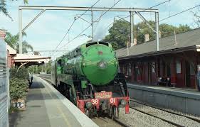 3801 Passing Hamilton On Its Way To Newcastle Newcastle Newcastle Nsw Australia