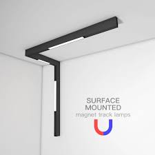 The track is the part that attaches to the ceiling or wall and it's what the light fixtures are affixed to. Suspended Ceiling Lighting Magnet Rails Surface Mounts On The Wall For Room Kitchen Spot Fog Luminaires Led Track Running Lamp Track Lighting Aliexpress