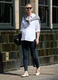 Workwear Best Maternity Work Wear Short Sleeve Satin Maternity Shell Top  With Concealed Nursing Zip