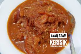 Rugi kalau tak pernah makan tau sebab menu ni memang sedap dan mudah sangat nak buat. Air Asam Kerisik Ini Adalah Bellarina Natasya