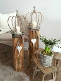holzbalken saule dekoration windlicht leuchter glas in bayern waldkraiburg ebay kleinanzeigen deko fur wohnzimmer kronen dekor dekoration