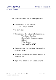 This program is closed until further notice. Ks3 Plays Our Day Out By Willy Russell Teachit English