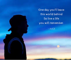 One day you'll leave this world behind so live a life you will remember my father told me when i was just a child these are the nights that never die my father told me. O Xrhsths Mind Blowing Sto Twitter Thank You For Your Music Ripavicii Avicii