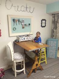 A finished basement is a great addition to any home. Before After My Pretty Basement Office Makeover