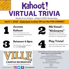 Annette 5 min quiz when it comes to college basketball, you. Campus Rec Hosts Virtual Trivia Nights Millersville News