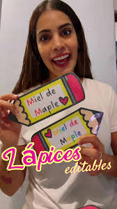 Gafetes para Maestras y Niños: Material Educativo Personalizable