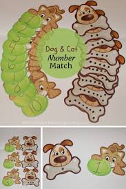dog and cat number match game for preschoolers enjoy the learning journey pets preschool theme pets preschool preschool games