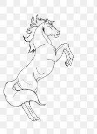 Realistic running horse mustang horse simple cartoon drawing of a horse. How To Draw A Mustang Horse Images How To Draw A Mustang Horse Transparent Png Free Download