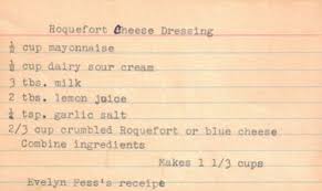 Roquefort Cheese Dressing Recipe Recipecurio Com Roquefort Cheese Roquefort Blue Cheese Recipes