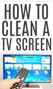 How To Clean The Tv Screen Easy Cleaning Hacks Cleaning Hacks Clean Flat Screen Tv