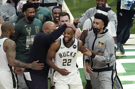 Meet samantha dutton longtime partner of khris middleton. Carolina Native Middleton Sends Bucks Past Suns To Tie Nba Finals At 2 2 Abc Columbia