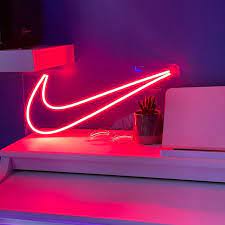 Made this Neon Nike swoosh led light, what do you think? : r/nikerunclub