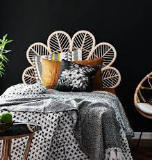 Ramp up the seaside feel by adding some driftwood sculptures, rattan lanterns and seagrass wall hangings. 459 00 Urban Outfitters Lulu Rattan Headboard Home Home Bedroom Bedroom Decor