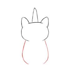 Dessin chat simple élégant stock tuto ment dessiner un chat de face episode 3. Comment Dessiner Un Chat Licorne Licorne Fantasy